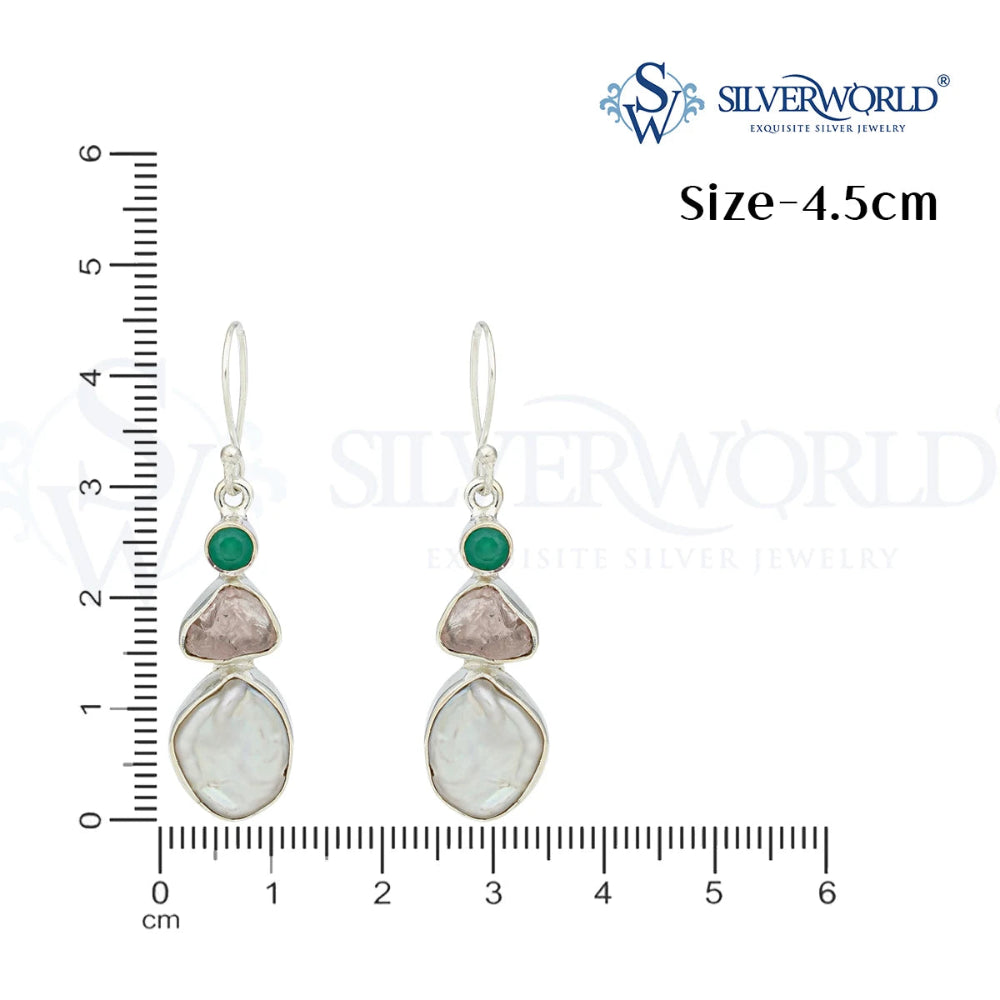 Stone Dangler Earrings