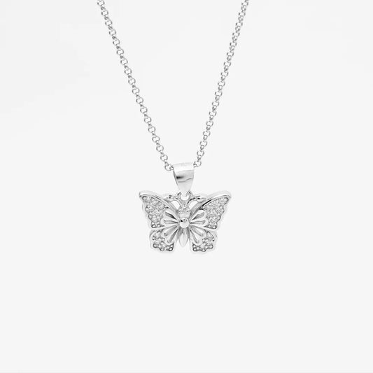 925 Silver Butterfly Pendant