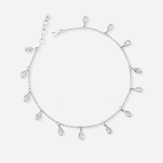 Silver Charms Anklets