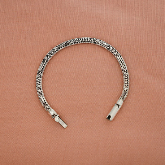 Silver Heirloom Chain Bracelet