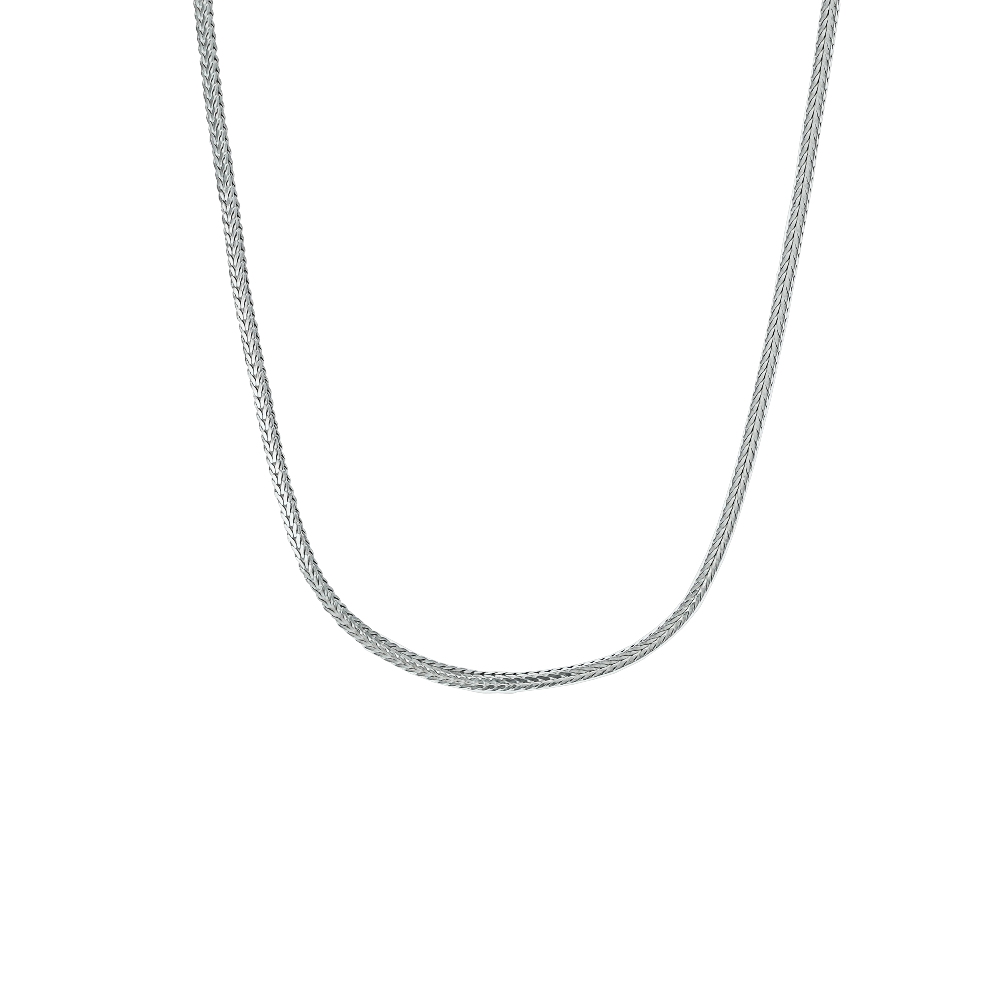 Silver Curb Chains