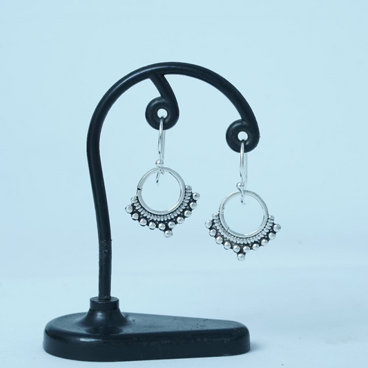 Effortless Silver Dangles