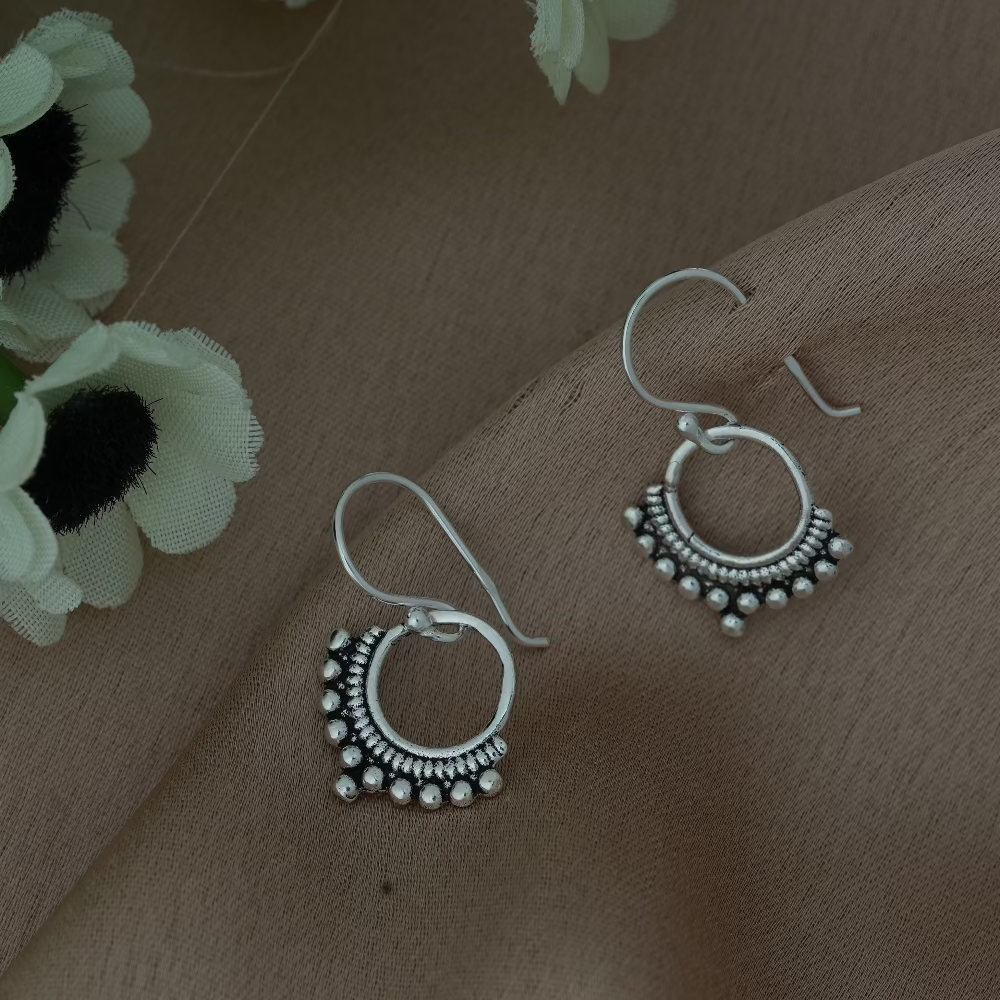 Effortless Silver Dangles