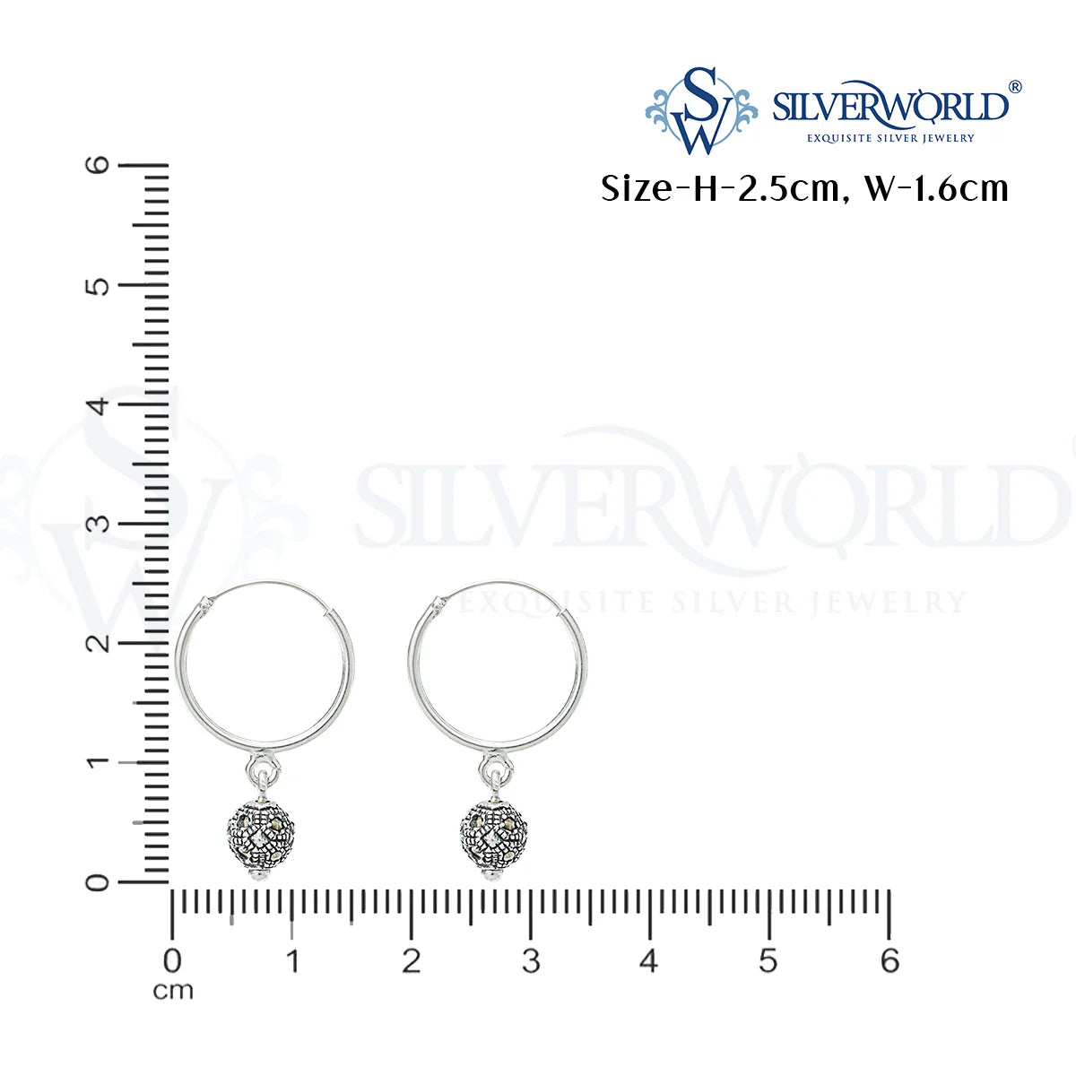 Silver Bali Earrings