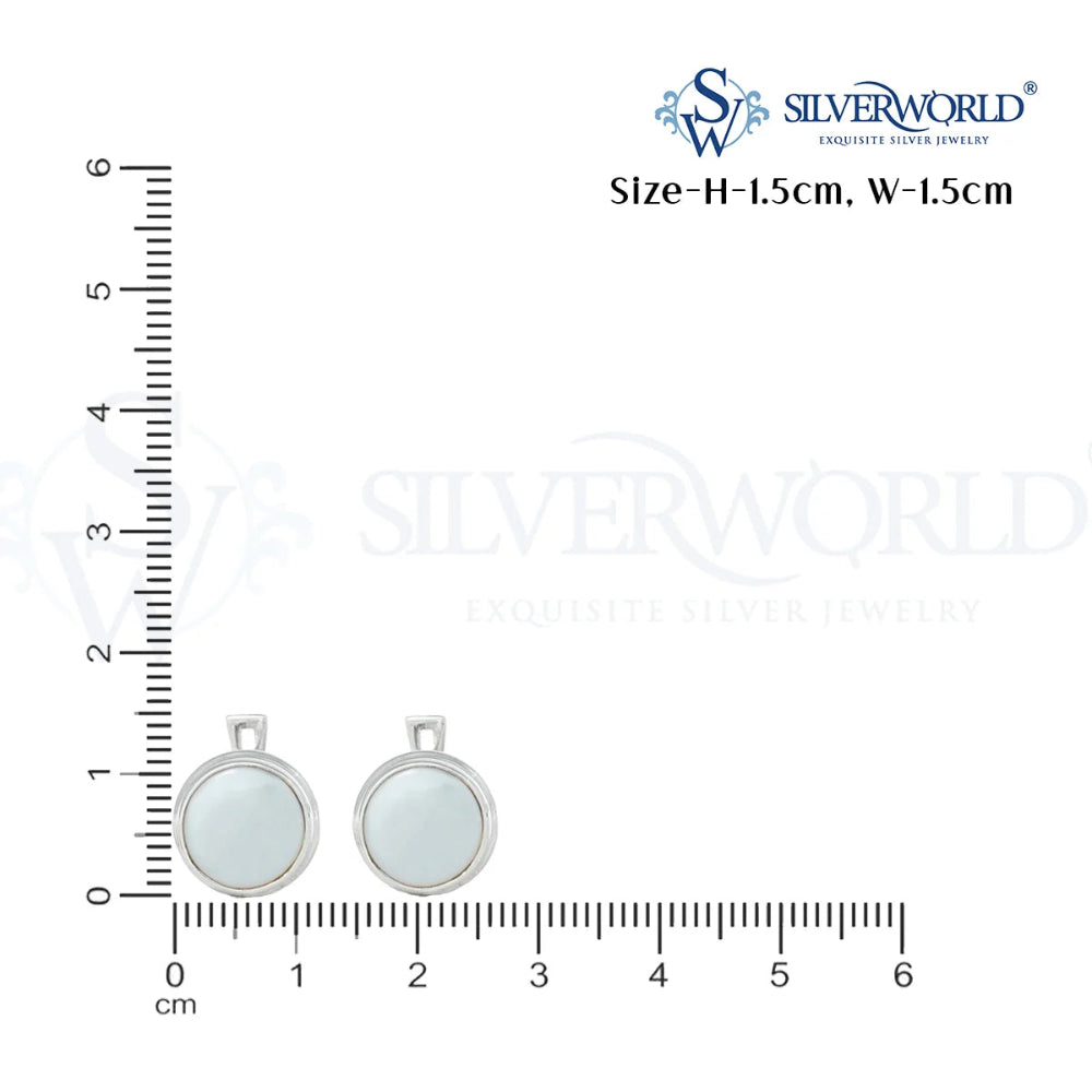 Luminous Moon-Drop Hoop