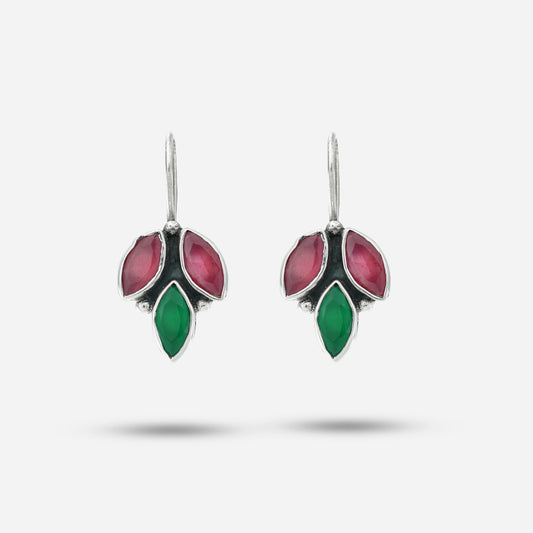 Colorful Zirconia Earrings