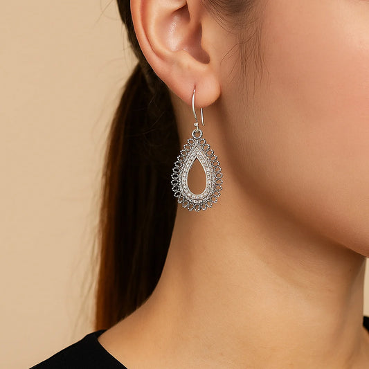 Silver Bali Earrings