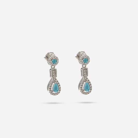 Turquoise Blue Drops