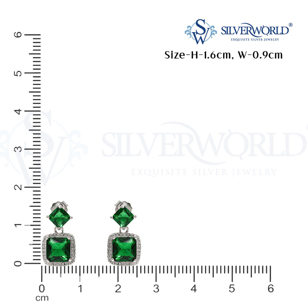 Emerald Zirconia Drops