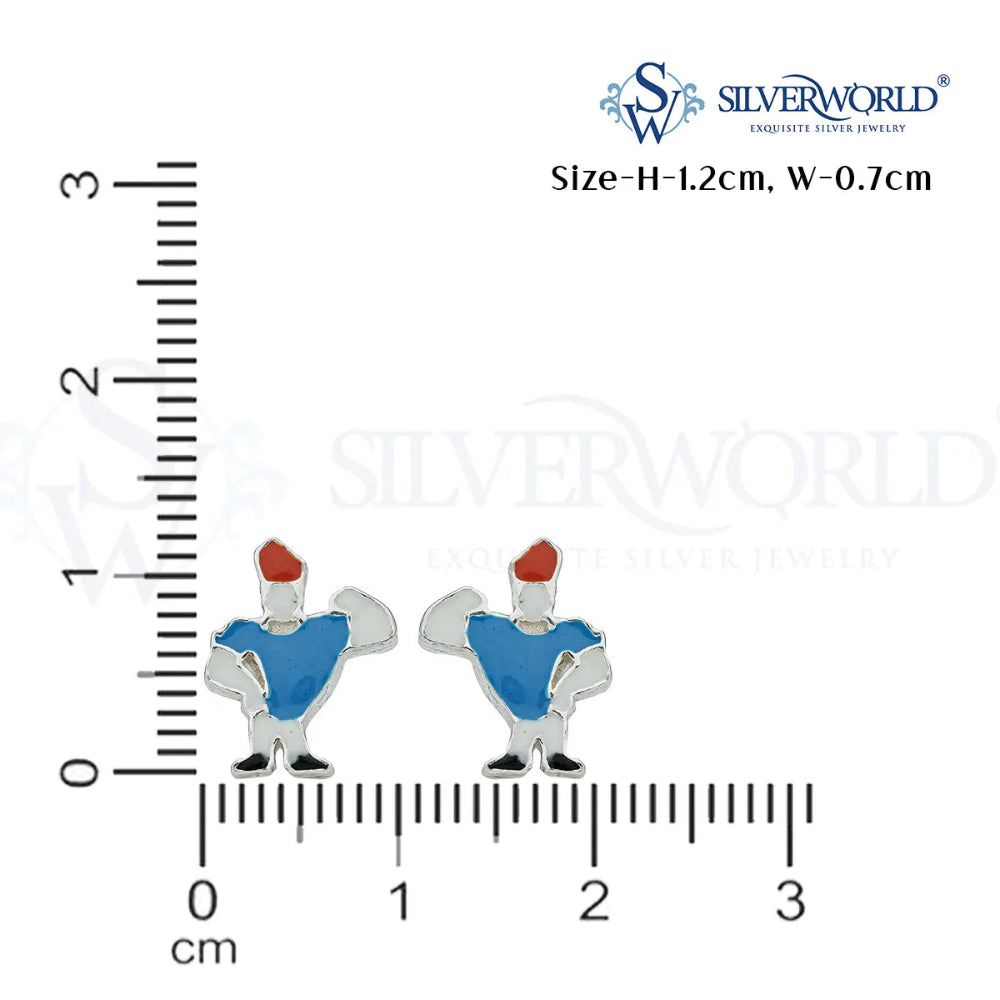 Cartoon Silver Studs