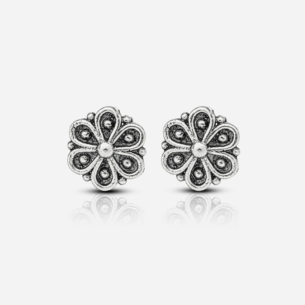 Antique Silver Earrings