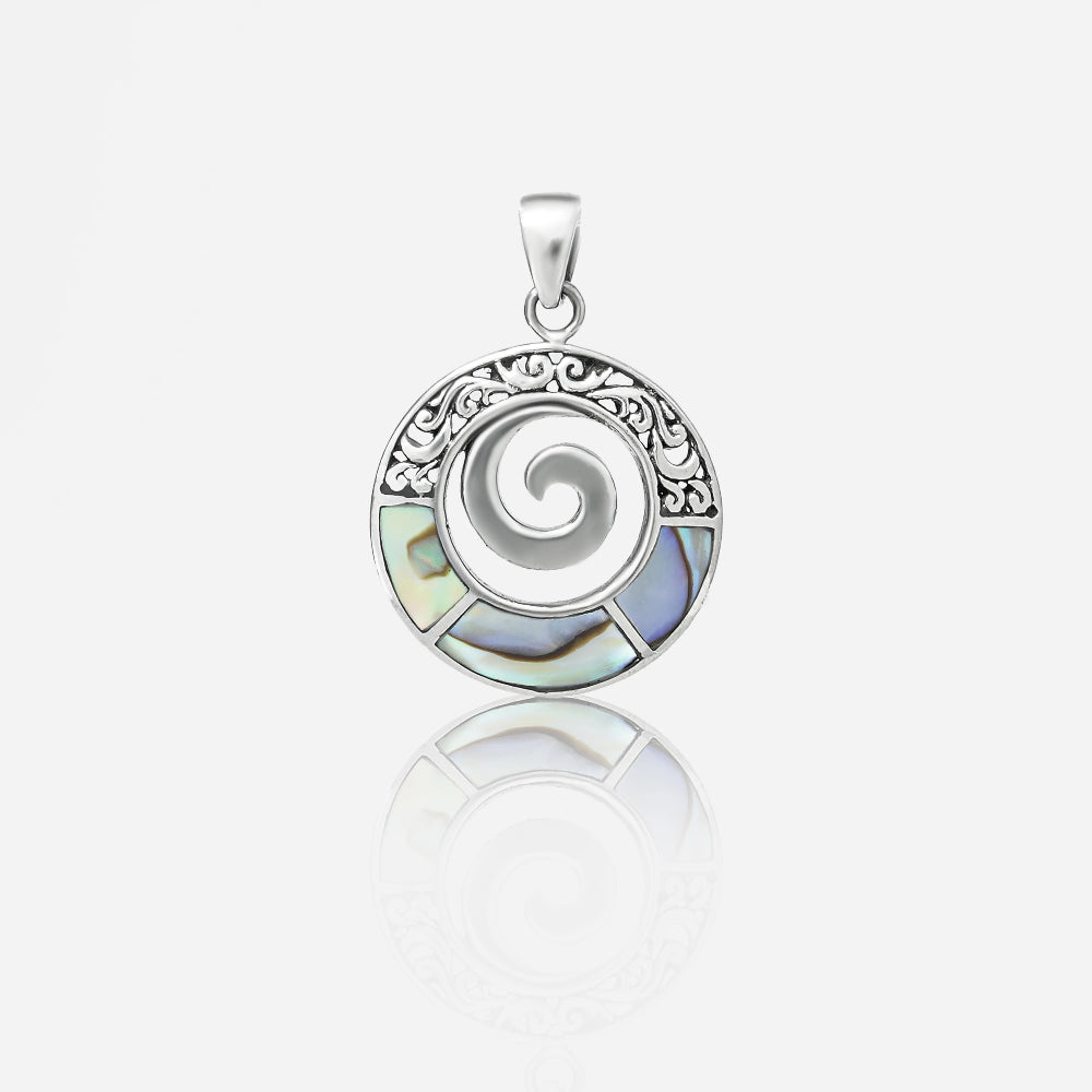 Abarole Spiral Pendant