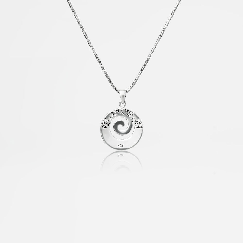 Abarole Spiral Pendant