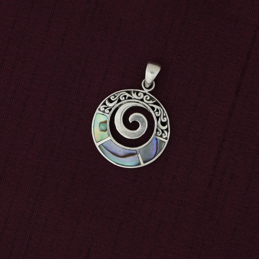 Abarole Spiral Pendant