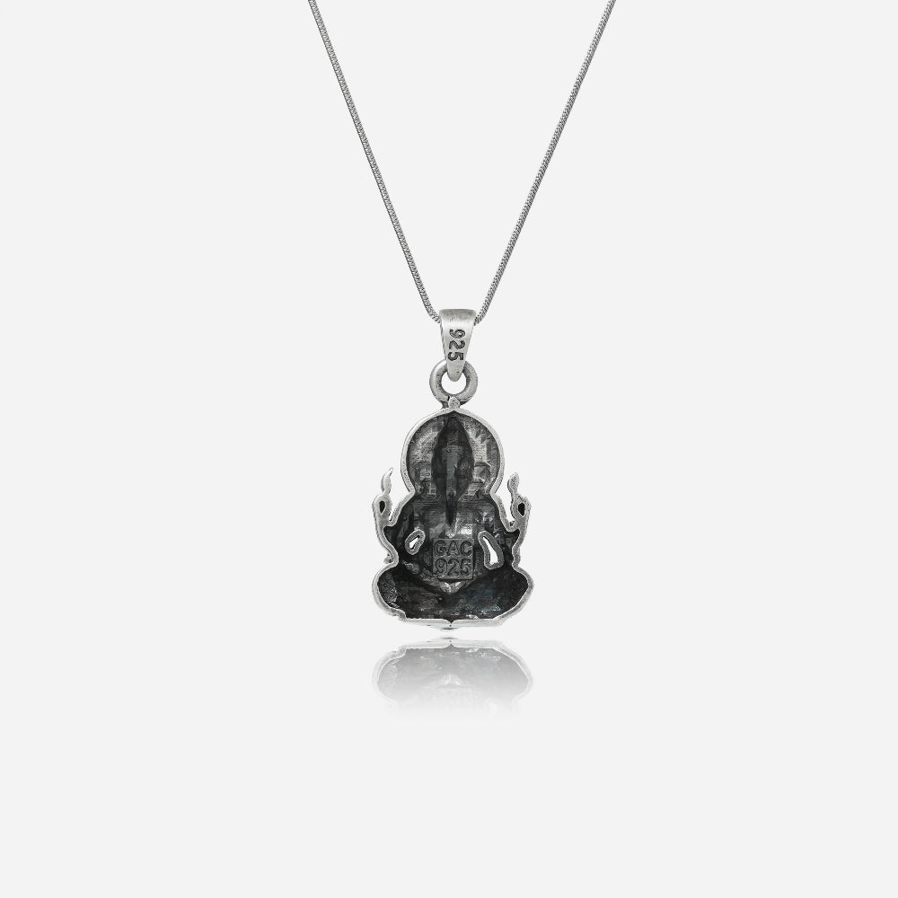 Ganesha Silver Pendant