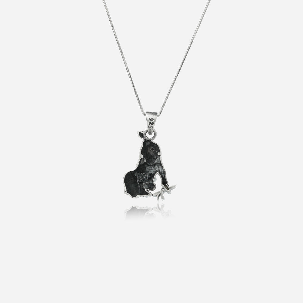 Bal Gopal 925 Silver Pendant