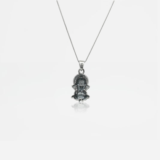 Antique Ganpati Silver Pendant