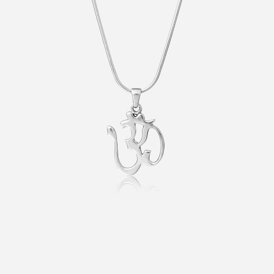 925 Silver Om Pendant