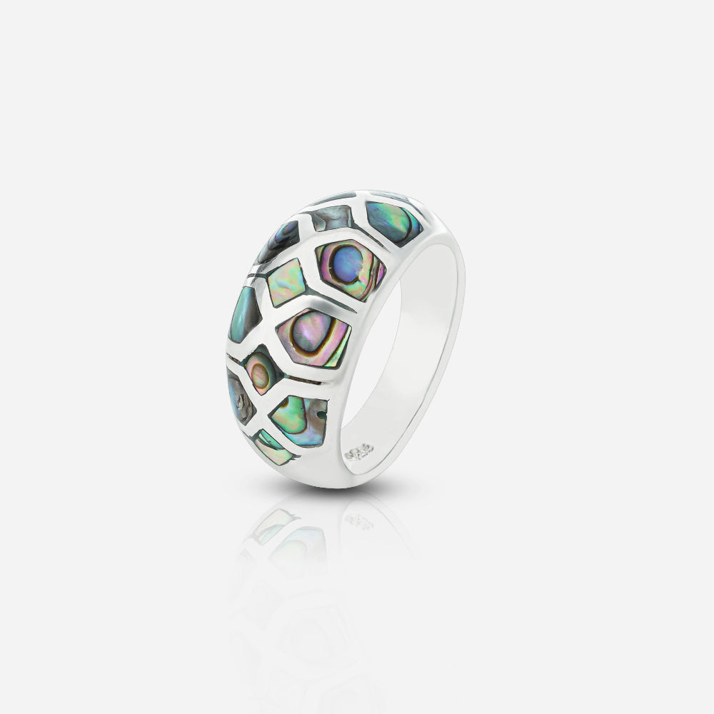 Faceted 3D Ring for Men