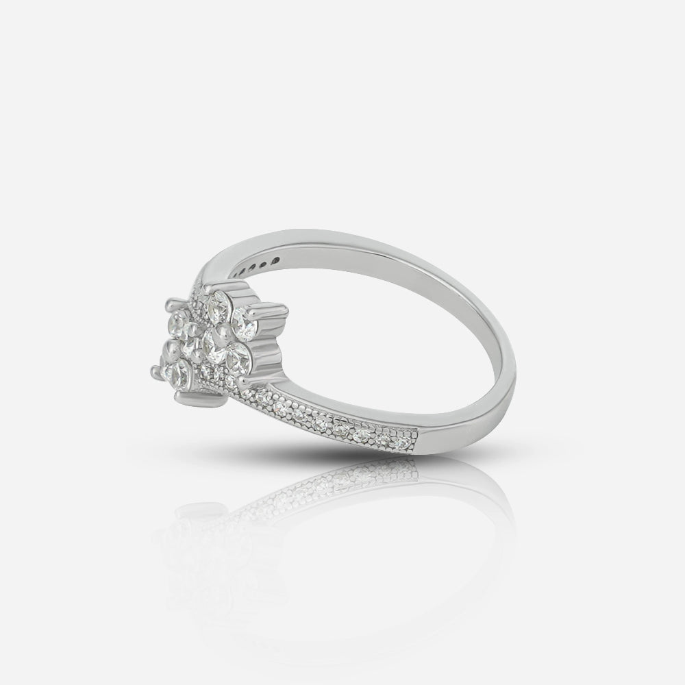 Elegant Zirconia Cluster