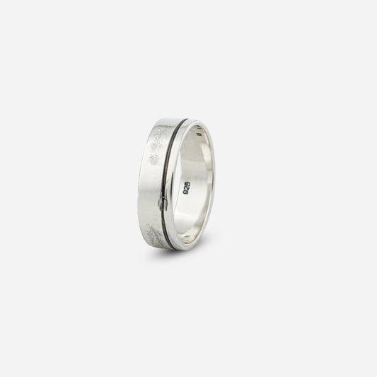 Refined Silver Ring by Silver World - Best Silver shop in Delhi