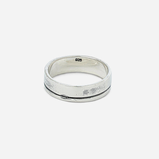 Refined Silver Ring by Silver World - Best Silver shop in Delhi