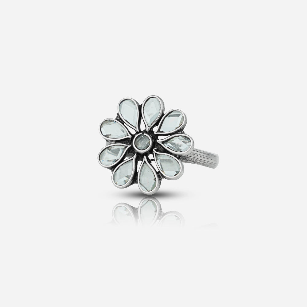 Oxidized Silver Ring
