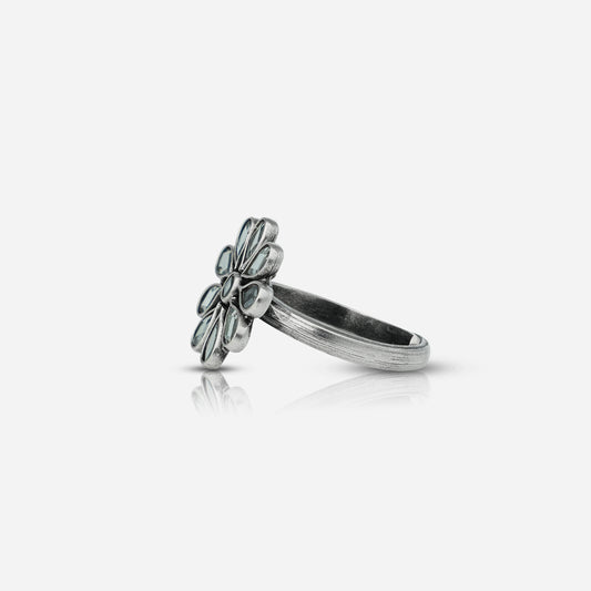 Oxidized Silver Ring