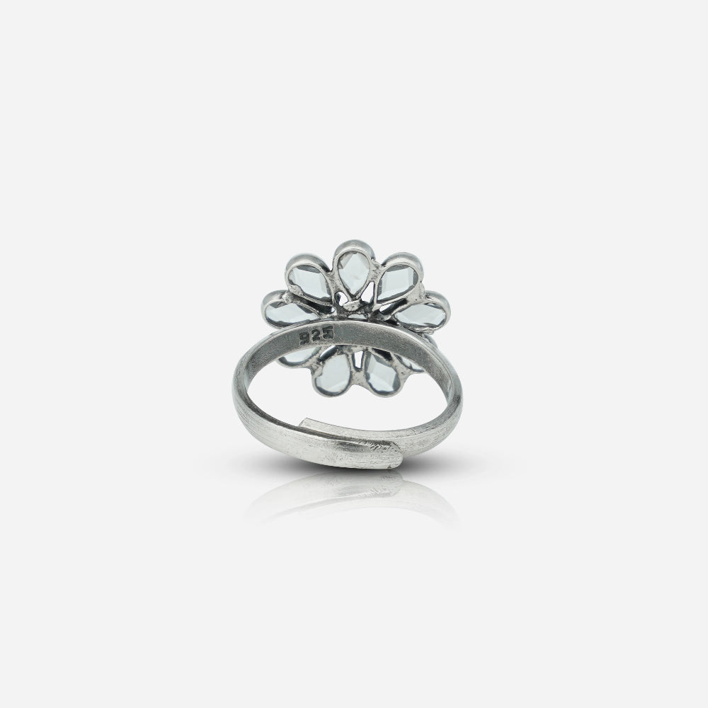 Oxidized Silver Ring