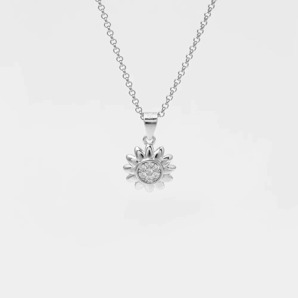 Sparkling Sunburst Pendant