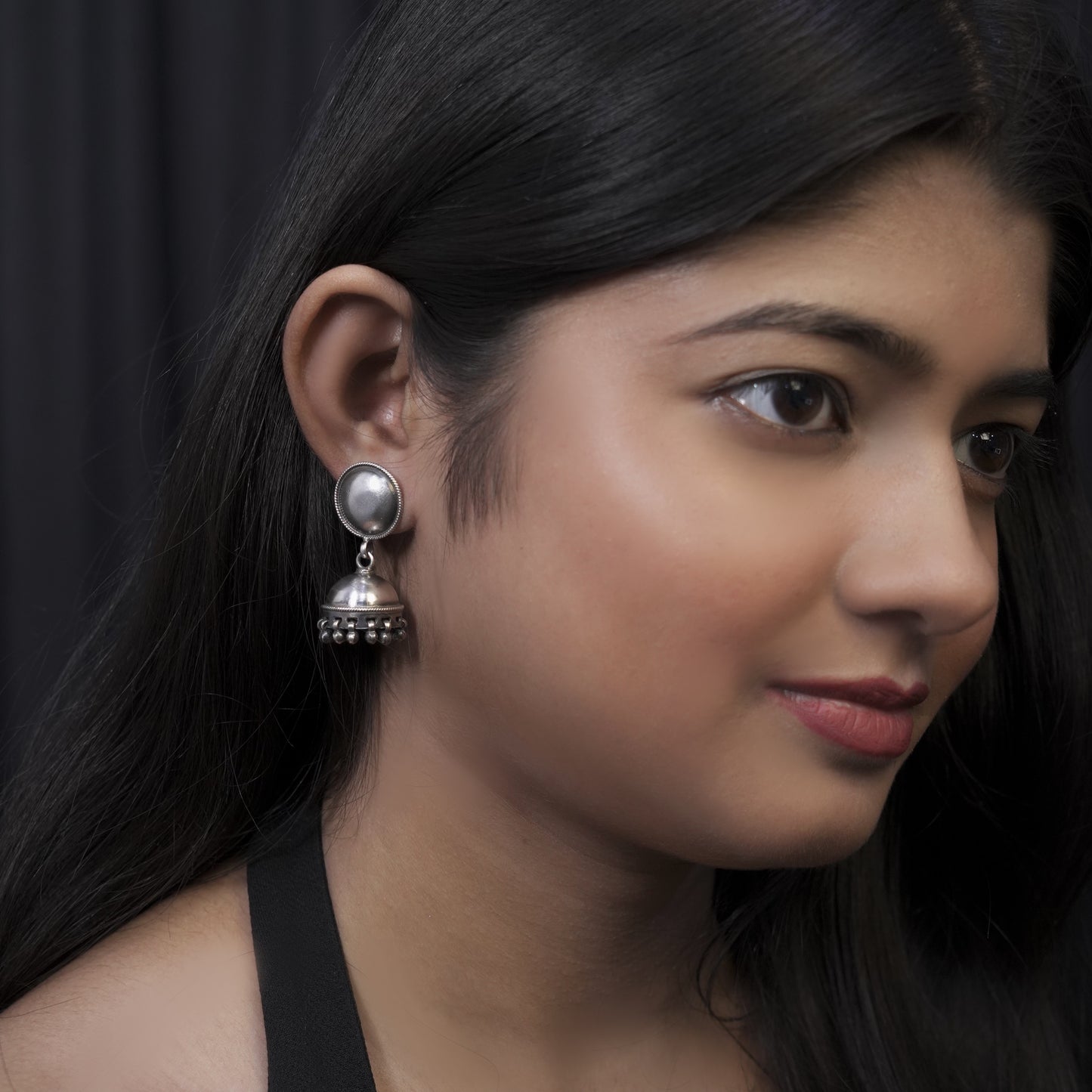 Plain Dome Jhumka