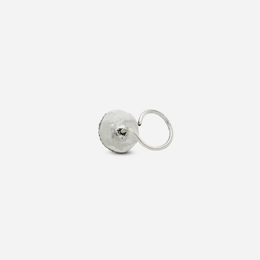 Rustic Silver Nose Pin