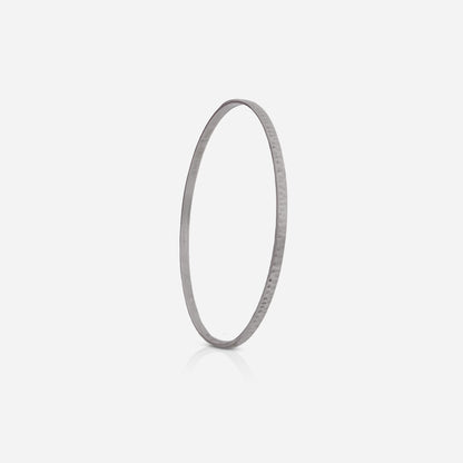 Hammered Whisper Bangle