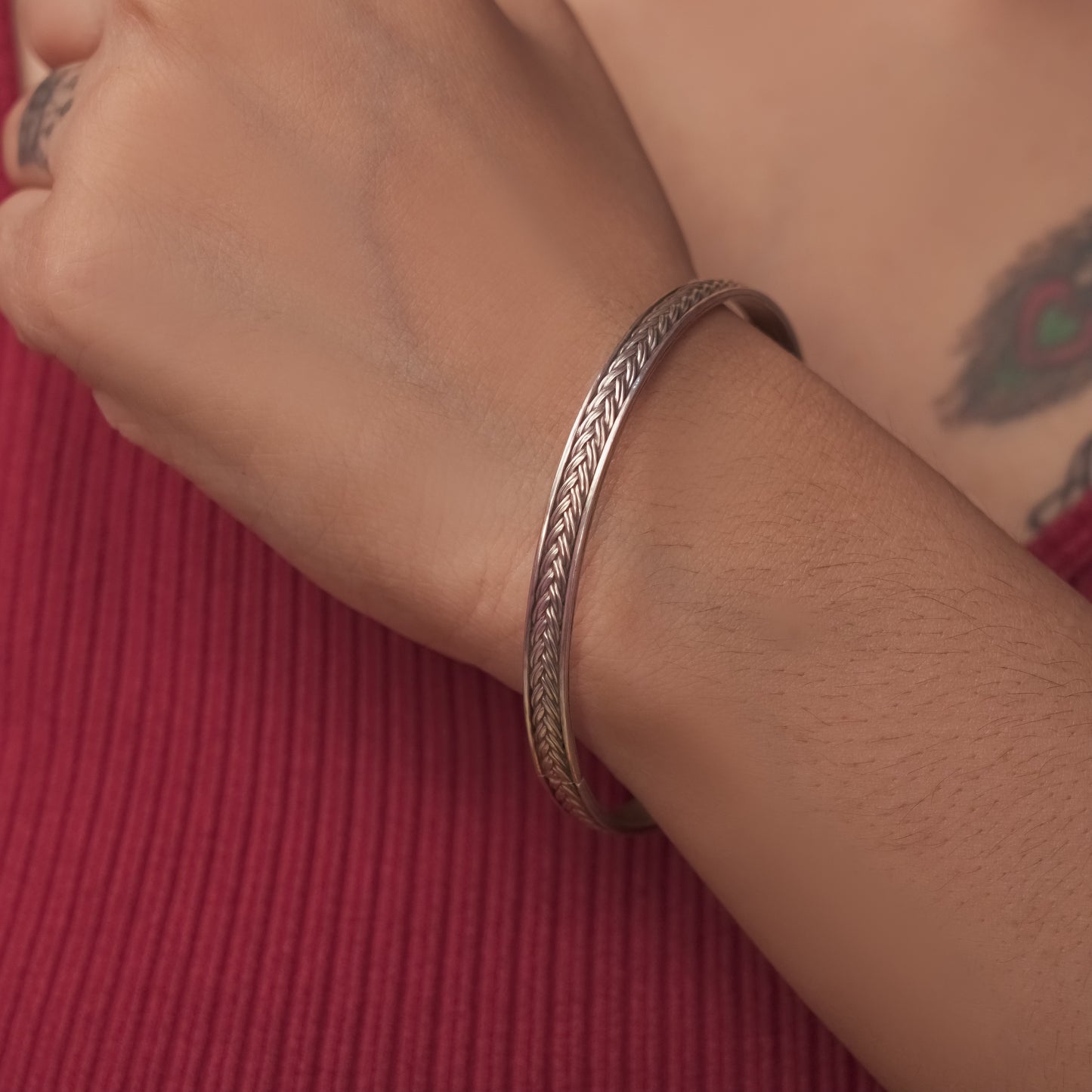 Woven Braided Bangle