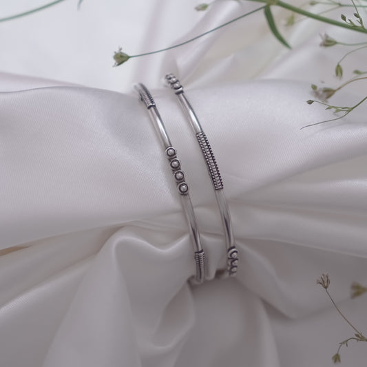 Geometric Accented Bangle