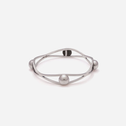 Orbital Geometric Bangle