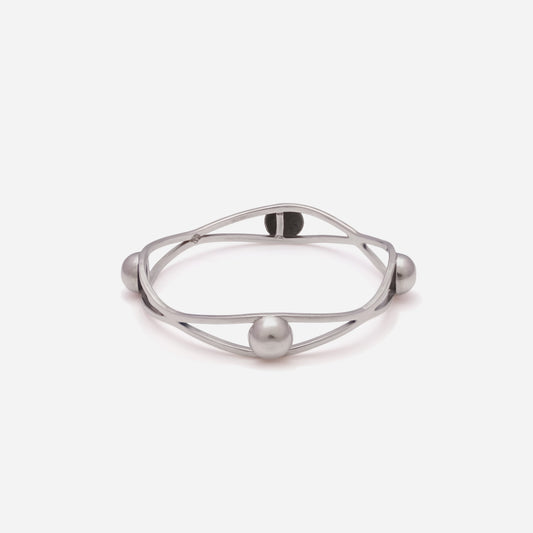 Orbital Geometric Bangle