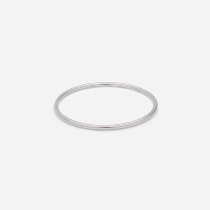 Mirror-Polish Minimalist Bangle