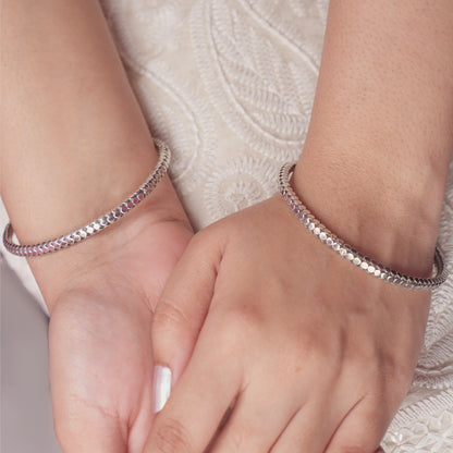 Serpentine Scale Bangle