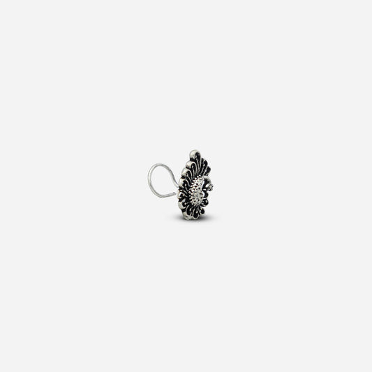 Stylish Silver Nose Pin
