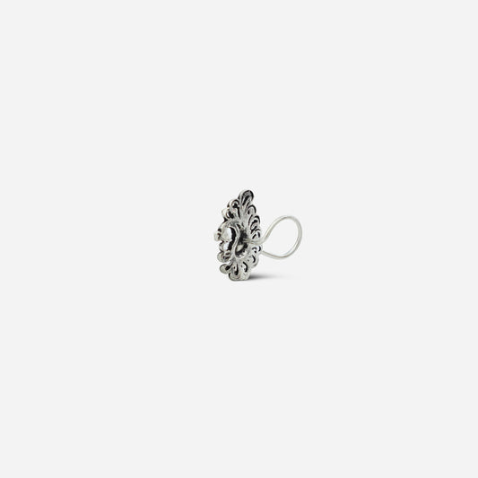 Stylish Silver Nose Pin