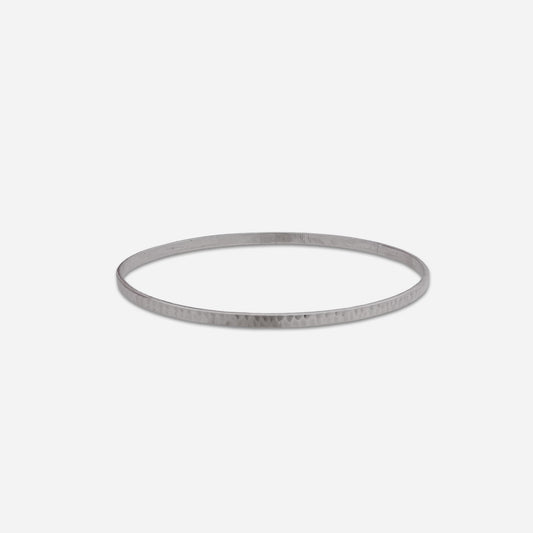 Hammered Whisper Bangle