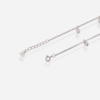Luminous Teardrop Anklet