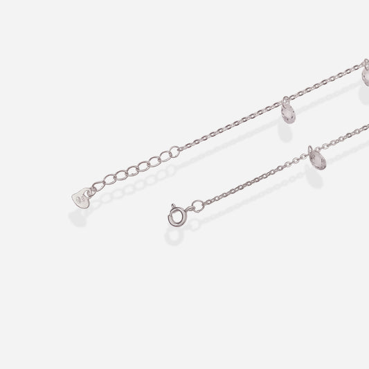 Luminous Teardrop Anklet
