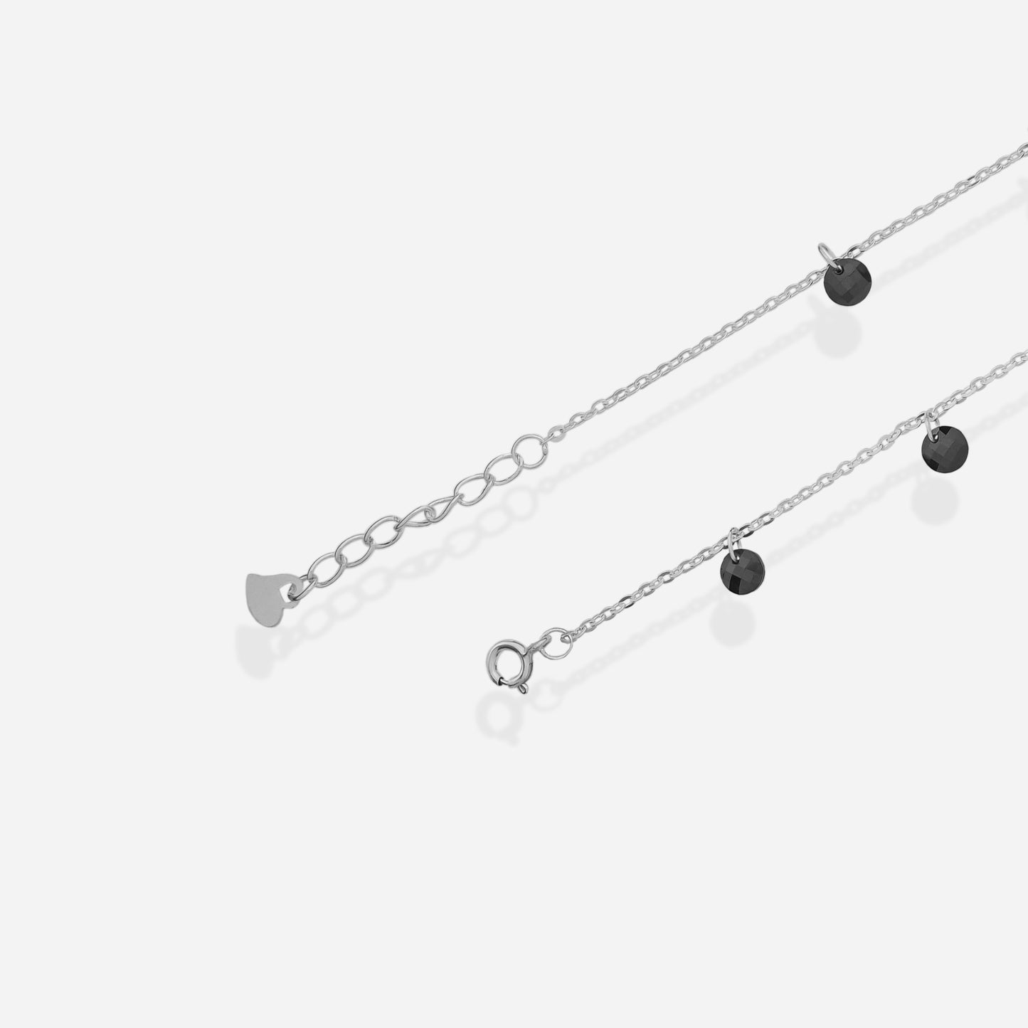 Midnight Crystal Anklet