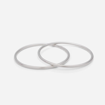 Mirror-Polish Minimalist Bangle
