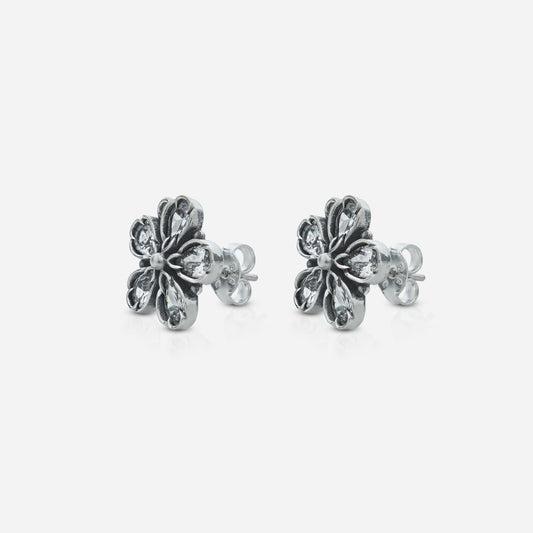Geometric Sunburst Studs