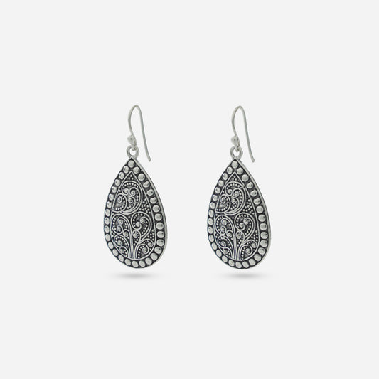 Tribal Filigree Teardrop