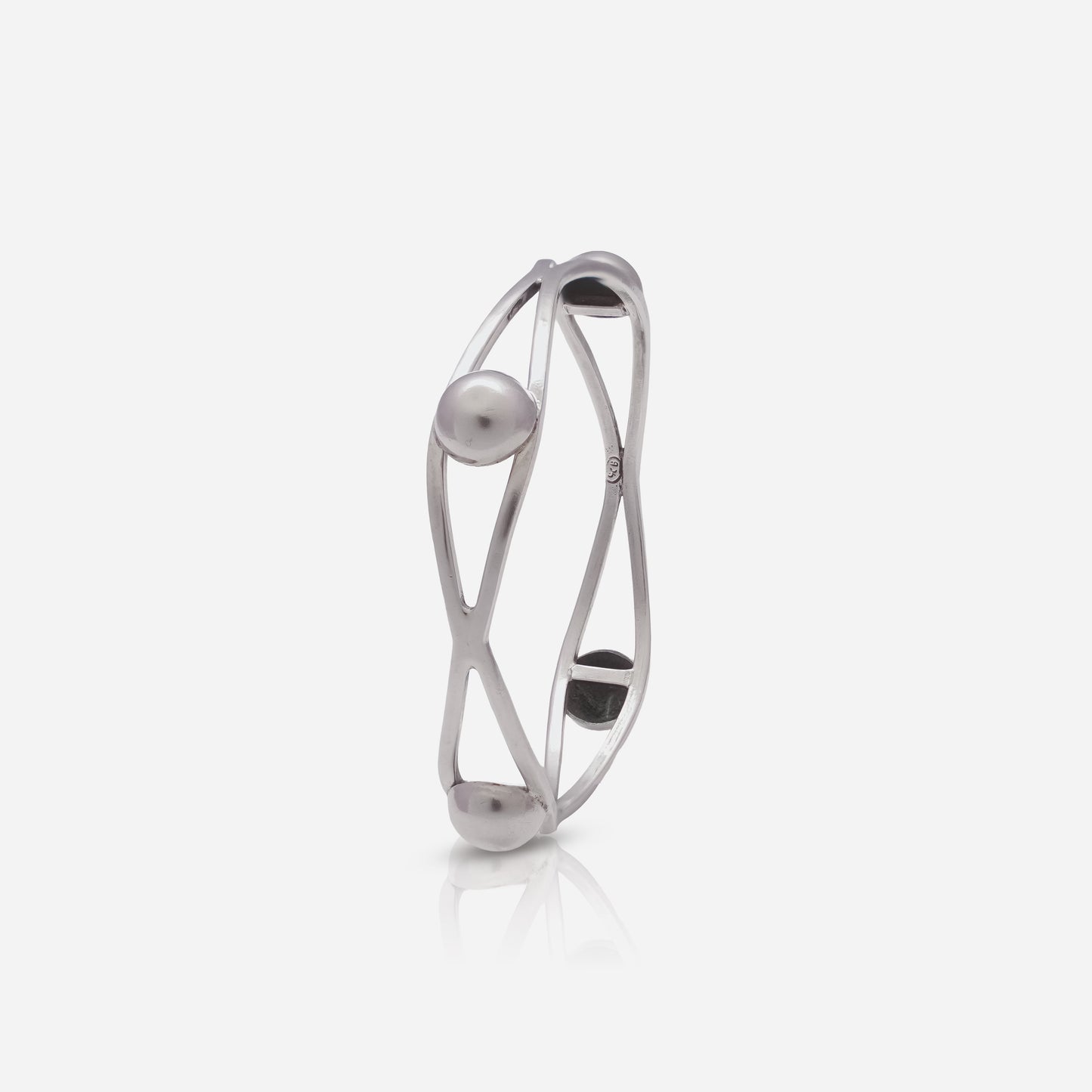 Orbital Geometric Bangle