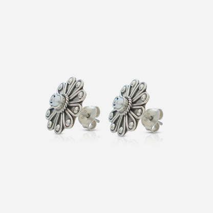 Moon-Drop Pearl Stud